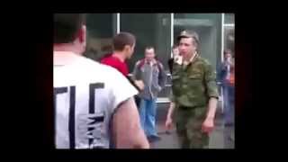 Спортсмен вырубил гопника с одного взмаха.