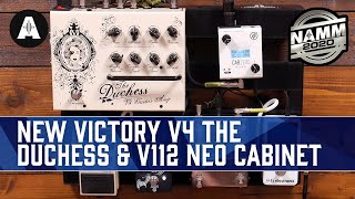 The Ultimate Travel Size Amplifier! - Victory V4 The Duchess + New V112 Neo Cabinet - NAMM 2020