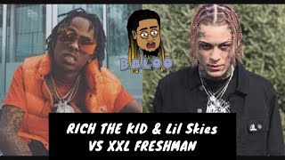 Lil Skies, Rich The Kid et 6ix9ine dénonce la triche de XXL Freshman