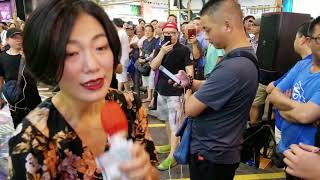 旺角羅文 18/07/07(19:27)小龍女 龙婷 潚洒走一會 星 一生中最愛 Stacey Long