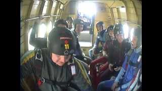 Прыжок с парашютом крыло. Static Line.