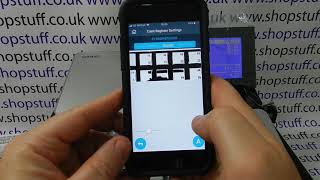 Using Casio ECR+ Smartphone App To Program Your SRS500 PCRT540 SRS820 Till Receipt Header Message