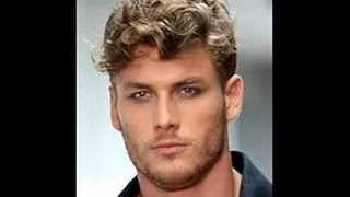 Мужские причёски на вьющиеся волосы 2015.Men's haircuts to curly hair 2015.