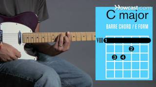 How to Play Barre Chords in C Major | Guitar Lessons