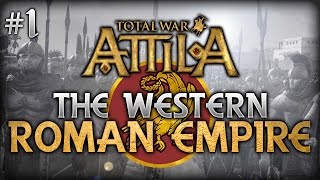 Total War: Attila - Pagan Western Roman Empire Campaign #1 - Stabilizing The Empire