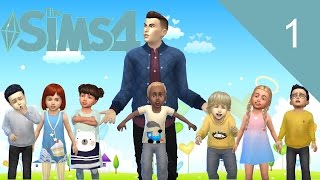 The Sims 4 - Wyzwanie 7 Małych Dzieci #1 *Seven Toddler Challenge* / KOSmo
