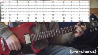 Stand Inside Your Love by Smashing Pumpkins - Full Guitar Lesson & Tabs
