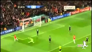 ‫Manchester United 4 x 2  Bayer Leverkusen - Liga dos Campeões 17/09/2013