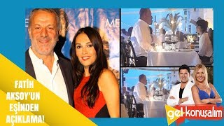 Gel Konuşalım | 161. Bölüm | Fatih Aksoy'un eşinden açıklama!