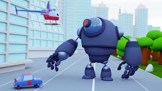 CAR STORIES | SUPERCARS vs ROBOT | TOY MOVIE FOR KIDS