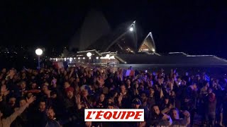 Les expatriés célèbrent les Bleus à Sydney - Foot - CM 2018