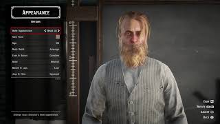 Male Character Customization - Red Dead Redemption 2 Online (1080p)