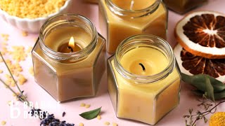 Anne-Marie & Flower Make Aromatherapy Beeswax Candles