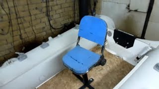 Дополнение поворотного кресла+удлинитель транца для лодки пвх КОЛИБРИ 330 DSL #МексиканецТВ