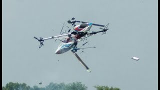 RC HELICOPTER CRASH COMPILATION
