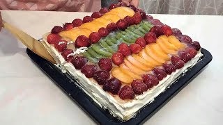 Нежный пирог за 10 минут!-Очень вкусный!