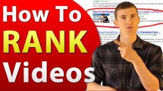 Video SEO - How To Rank Videos In Google and YouTube