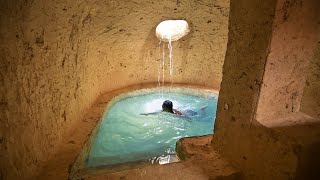 This Summer's Living & Building Underground Temple Tunnel House With Swimming Pools