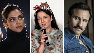 Kangana Ranaut On Deepika Padukone Controversy & Media's Exaggerating Her Statement On Saif Ali Khan