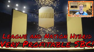 League and Nation Hybrid SBC - Very Profitable! - FIFA 19