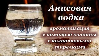 Анисовая водка, ароматизация с помощью колонны с колпачковыми тарелками