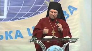 Архиепископ Сергей Журавлев, проповедь в церкви Победа (Киев, Украина)