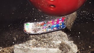 iPhone X Bowling Ball Bend Test!!