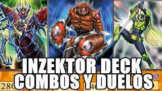 INZEKTOR DECK ¡EXPLICACIÓN DE COMBOS Y DUELOS! | Yu-Gi-Oh! Duel Links