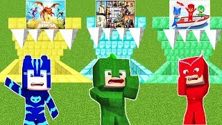 ? Minecraft TUZAKLI OYUN PORTALLARI ? . Pijamaskeliler GTA 5 , Hungry Dragon Portal