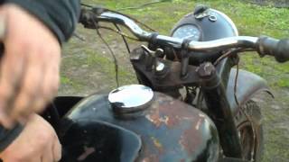 М 72  1955г. СССР.  Состояние перед восстановлением