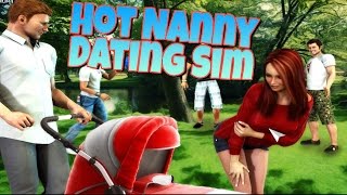 Creeping on dat HOT NANNY! Adult Dating Sim (Censored) - Living w/ Temptation