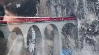 Glacier Express von St. Moritz nach Zermatt