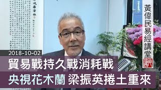黃偉民易經講堂 貿易戰持久戰 梁振英捲土重來 王岐山吃草可活一年 央視花木蘭 美國滅共部處 大陸官民視美為家 先進篇第十一 20181002