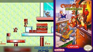 Chip & Dale Rescue Rangers 2 (Денди) - прохождение игры вдвоём