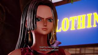 JUMP FORCE - Luffy, Zoro, Boa Hancok VS Naruto, Boruto And Sasuke