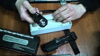 Как зарядить фонарик Police