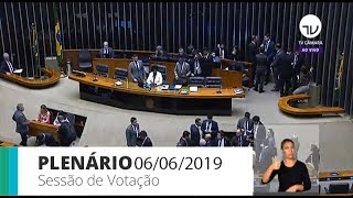 Plenário - Sessão de votação - 06/06/2019 - 09:00