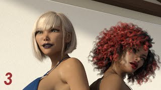 Tall women - models photoshoot (part 3/gts comics)