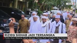 Jadi Tersangka, di Mana Rizieq Shihab Berada?