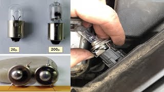 ⚠️КАК ПОМЕНЯТЬ ГАБАРИТНЫЕ ЛАМПОЧКИ НЕ СНИМАЯ ФАР на RENAULT GRAND SCENIC 2 ?КАКИЕ ЛАМПОЧКИ СТАВИТЬ