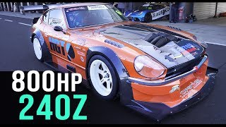 WILD Datsun 240Z time attack racer