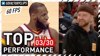 TIMBERLAKE APPROVES! LeBron James Full Highlights vs Pelicans - 27 Pts, Passes MJ | 2018.03.30
