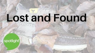 "Lost and Found" - practice English with Spotlight