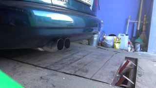 Daewoo Sens 1.3 звук выхлопа.