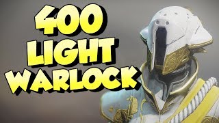 400 Light Warlock! Full Legendary Solstice of Heroes Armor Set [Destiny 2]