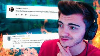 Debo mi FAMA a REACCIONAR? Dejaré YouTube? StarK Responde