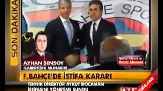 Aykut Kocaman İstifa Etti Fenerbahçe Son Dakika Haberleri)