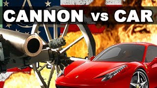 Cannon vs Car in Slow Motion: The Breakdown -- RatedRR: Assassin's Creed 3