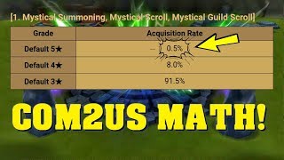 Summoners War - 0.5% is more than 8.0%! COM2US Math at its best!