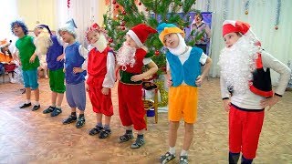 Новогодний утренник в cадике 2016-2017 (видео для развития детей)